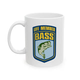 B.A.S.S. Life Member Coffee Mug, (11oz)