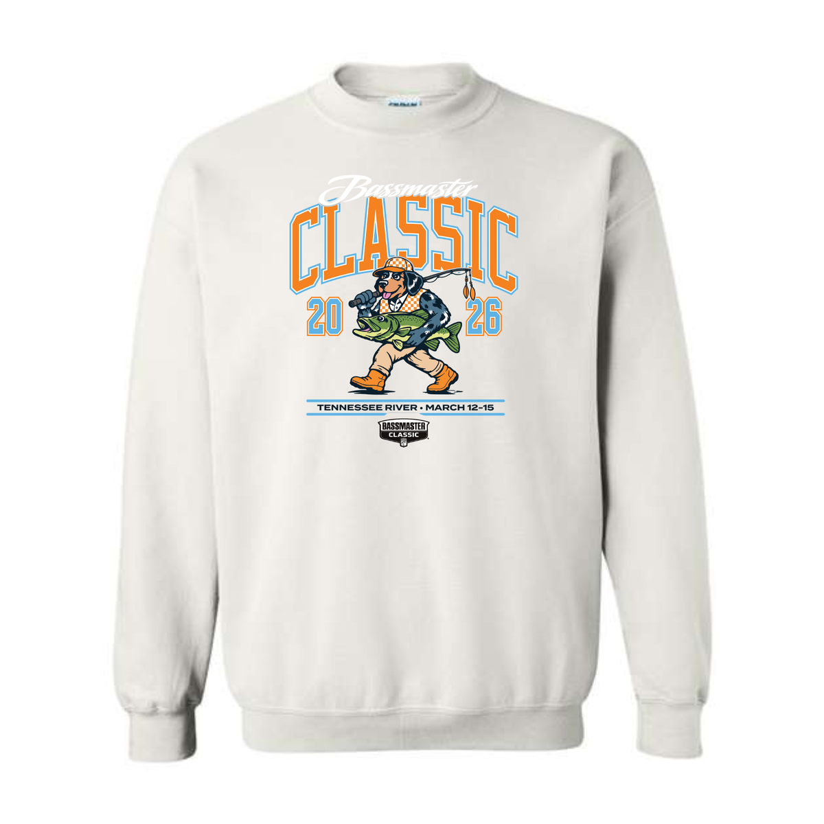 2026 Bassmaster Vol Walkoff Crewneck Sweatshirt – B.A.S.S