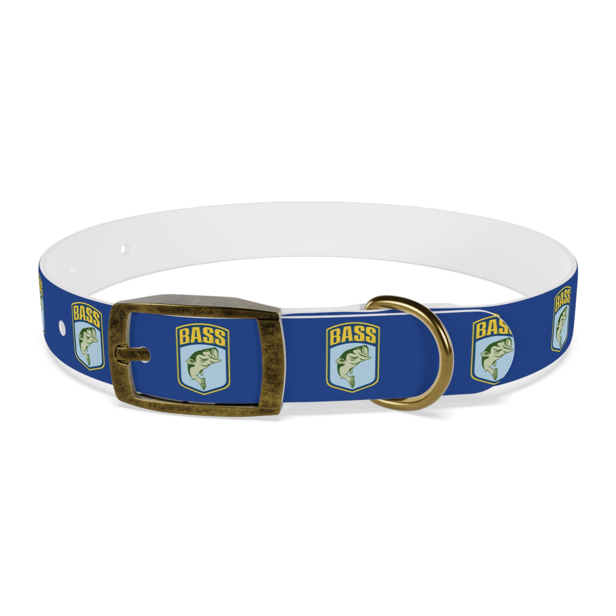 B.A.S.S. Shield Navy Dog Collar