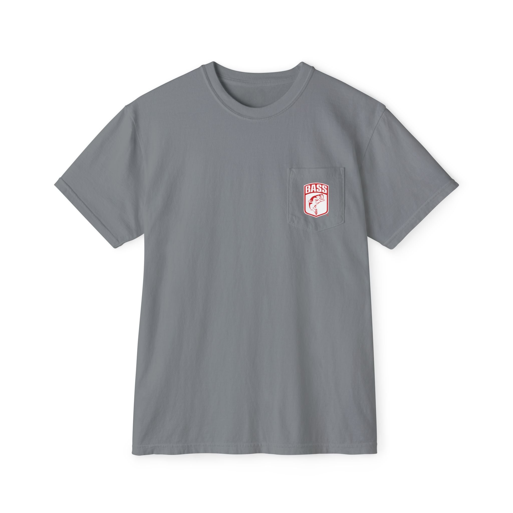 Rod, White and Blue Bass Tee