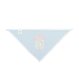 Turquoise BassmastHER Dog Bandana