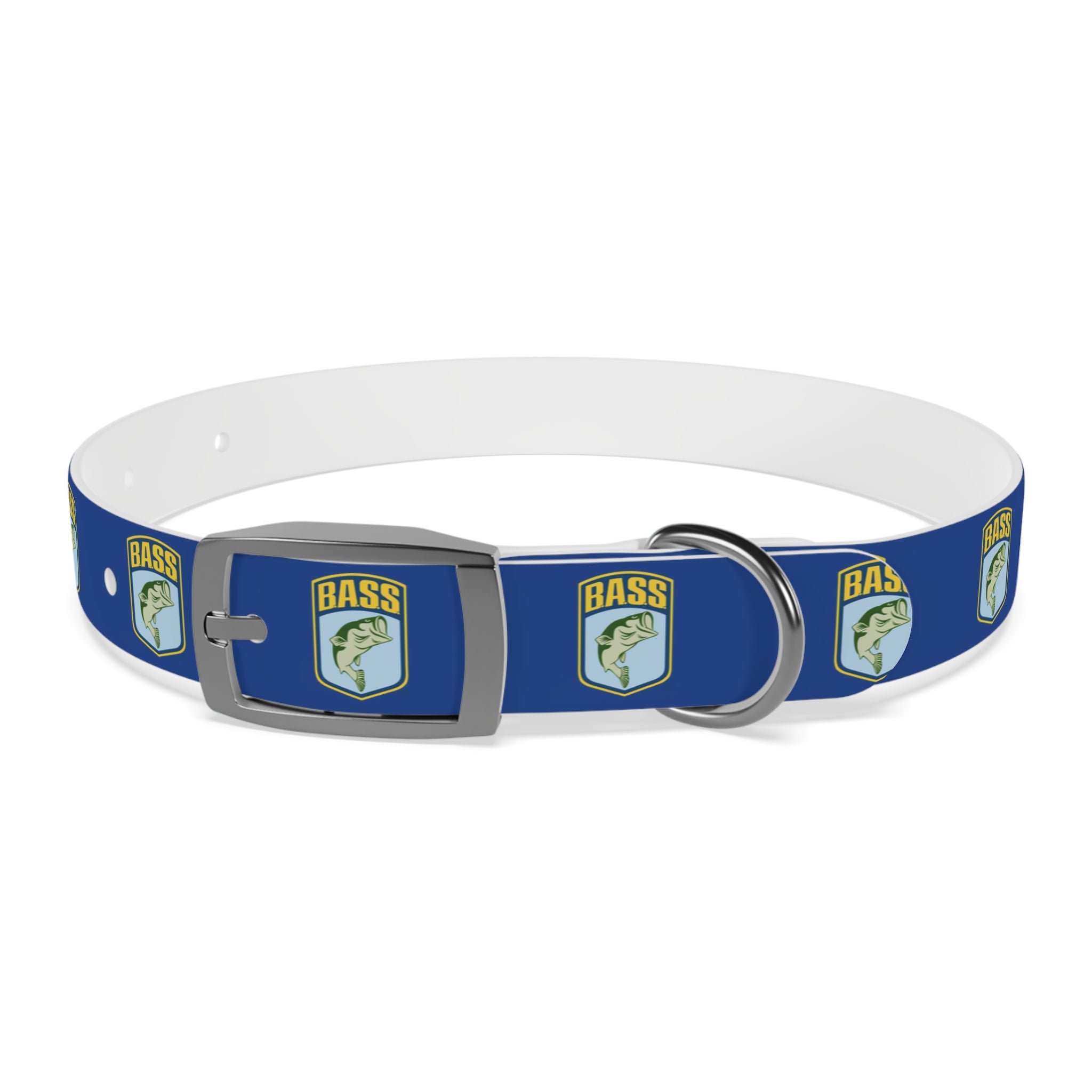 B.A.S.S. Shield Navy Dog Collar