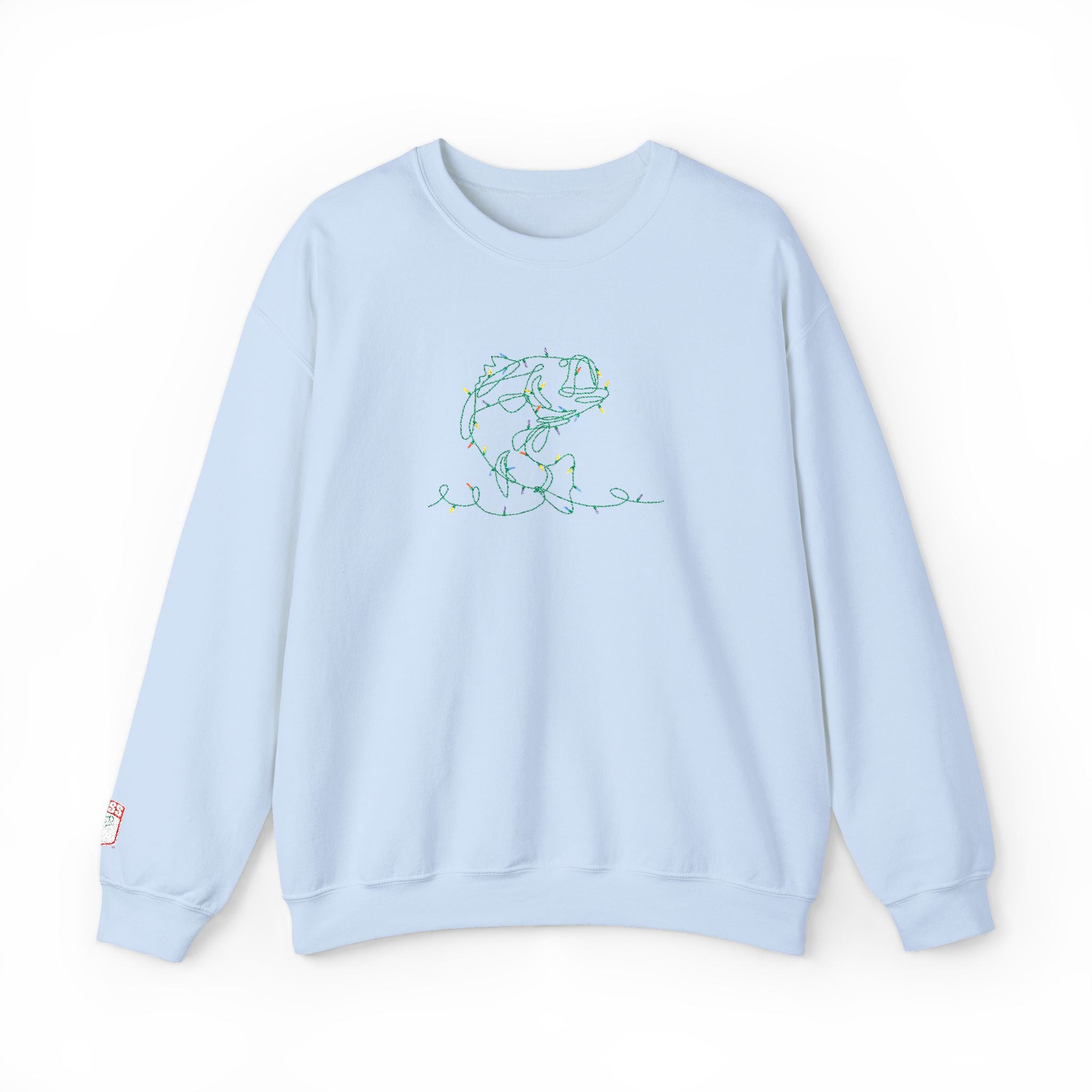 Bassmas Lights Embroidered Crewneck
