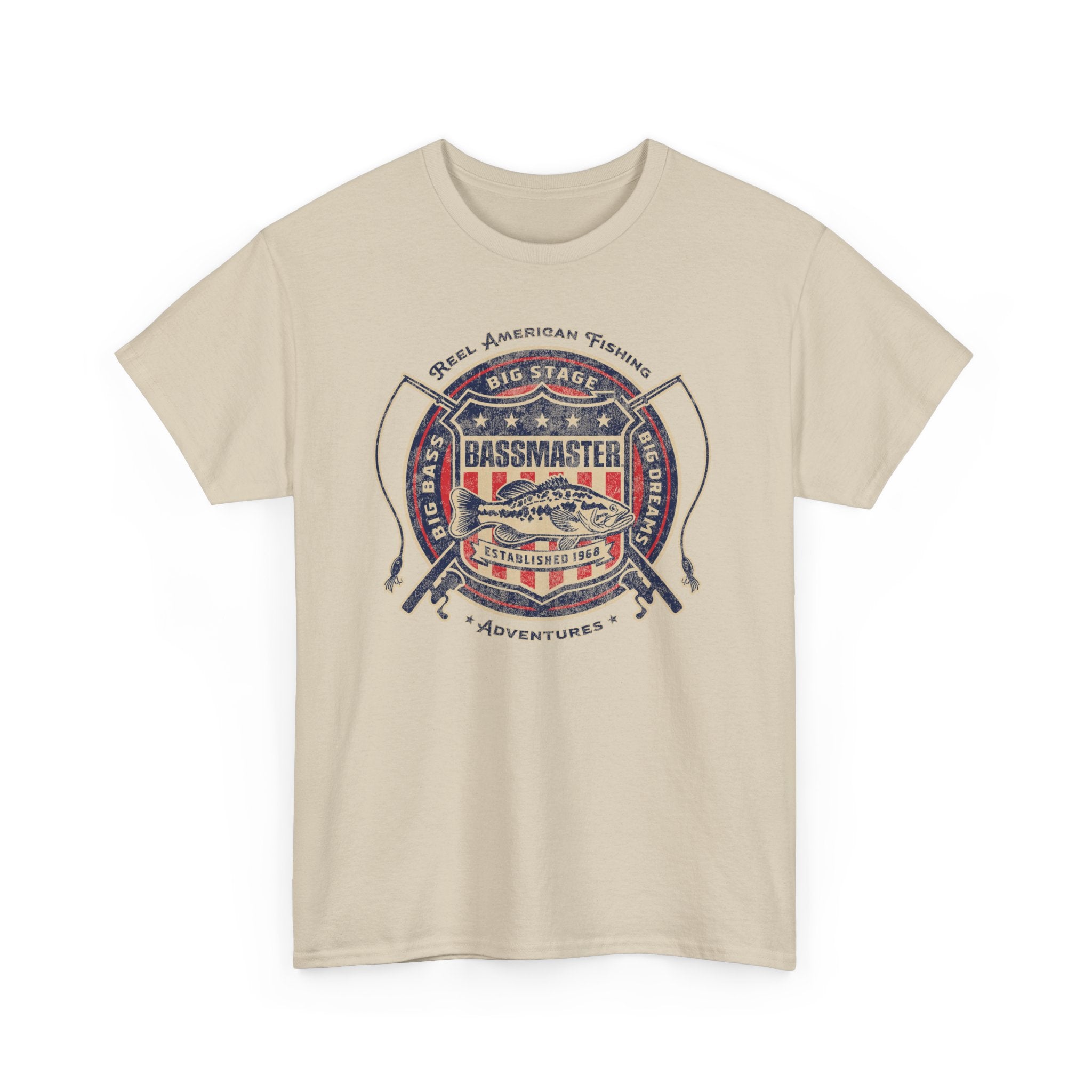 Bassmaster Reel American Fishing Tee