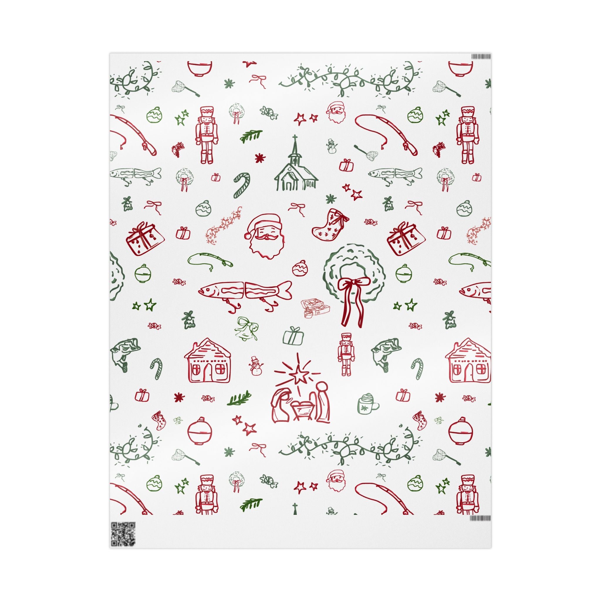 B.A.S.S.mas Wrapping Paper