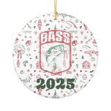 B.A.S.S.mas Christmas Ornament
