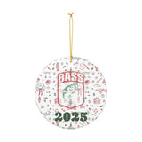 B.A.S.S.mas Christmas Ornament