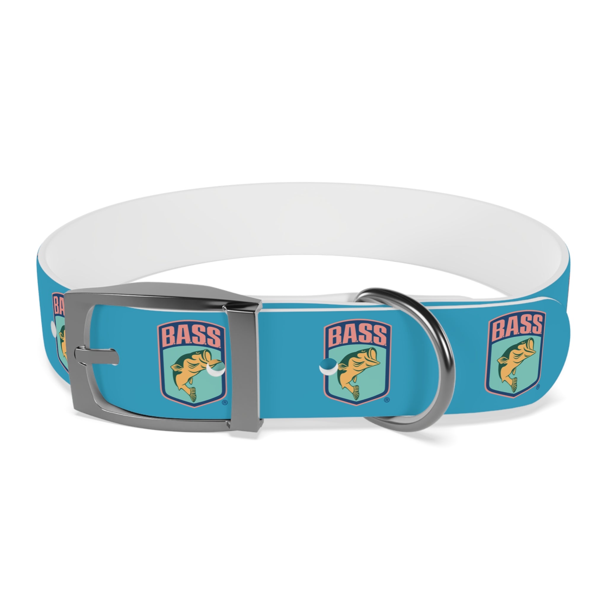 BassmastHER Turquoise Dog Collar