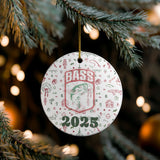 B.A.S.S.mas Christmas Ornament