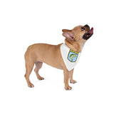 B.A.S.S. Shield White Dog Bandana