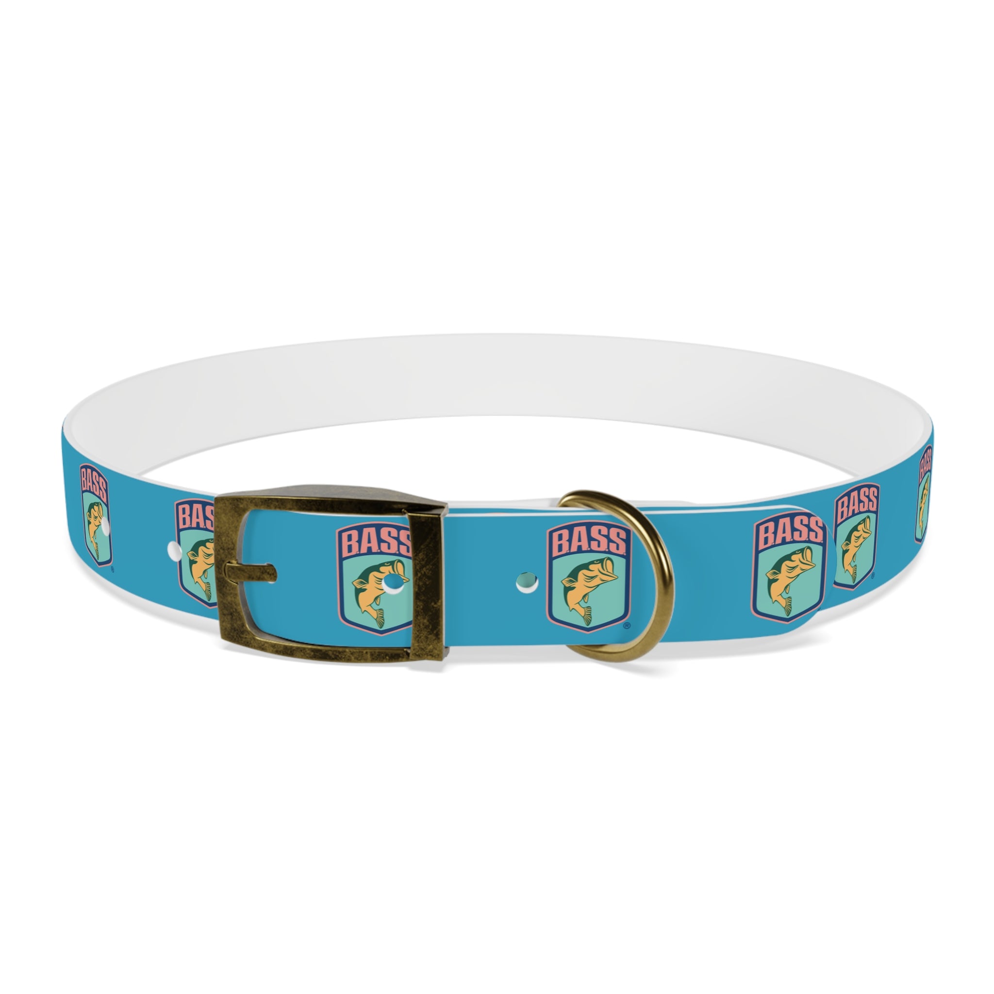 BassmastHER Turquoise Dog Collar