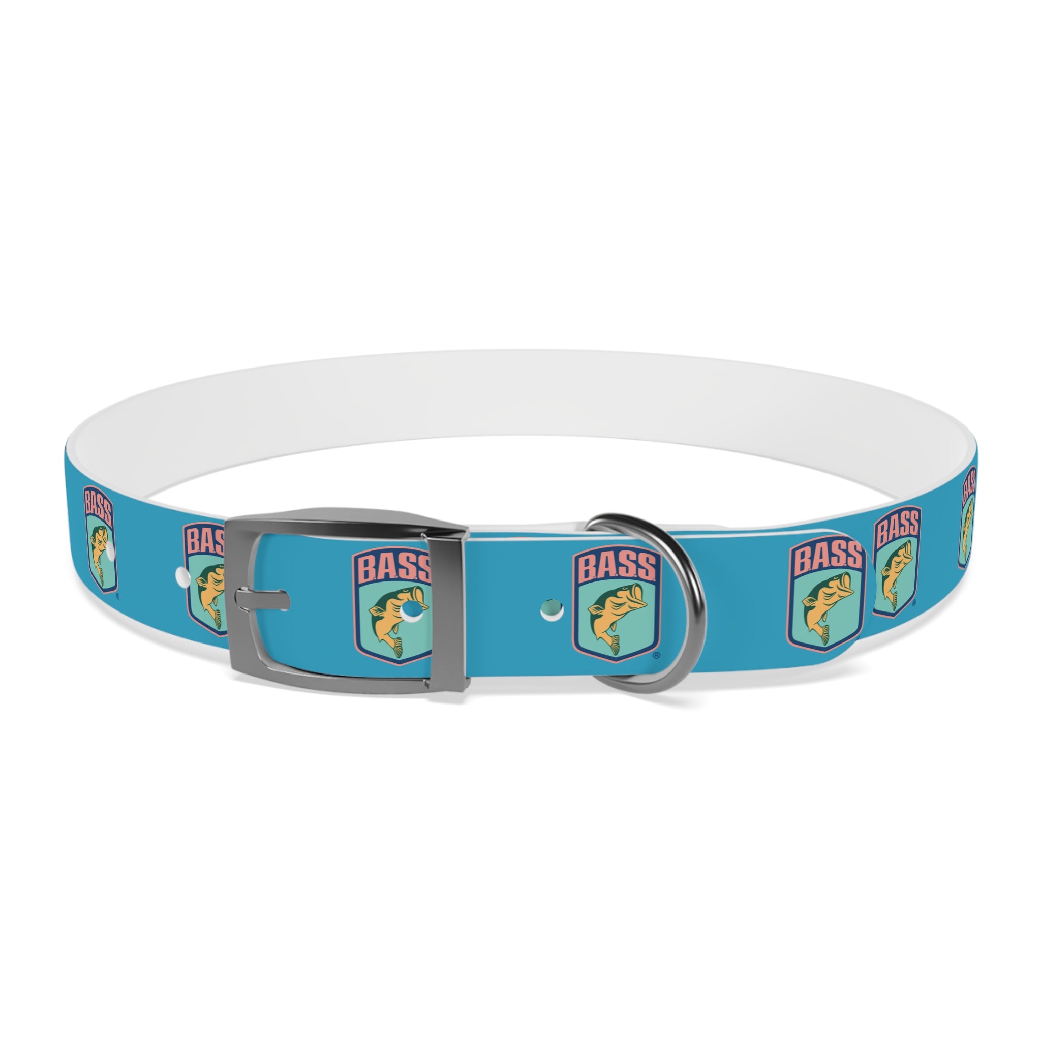 BassmastHER Turquoise Dog Collar