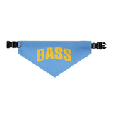 B.A.S.S. Light Blue Clip Dog Bandana