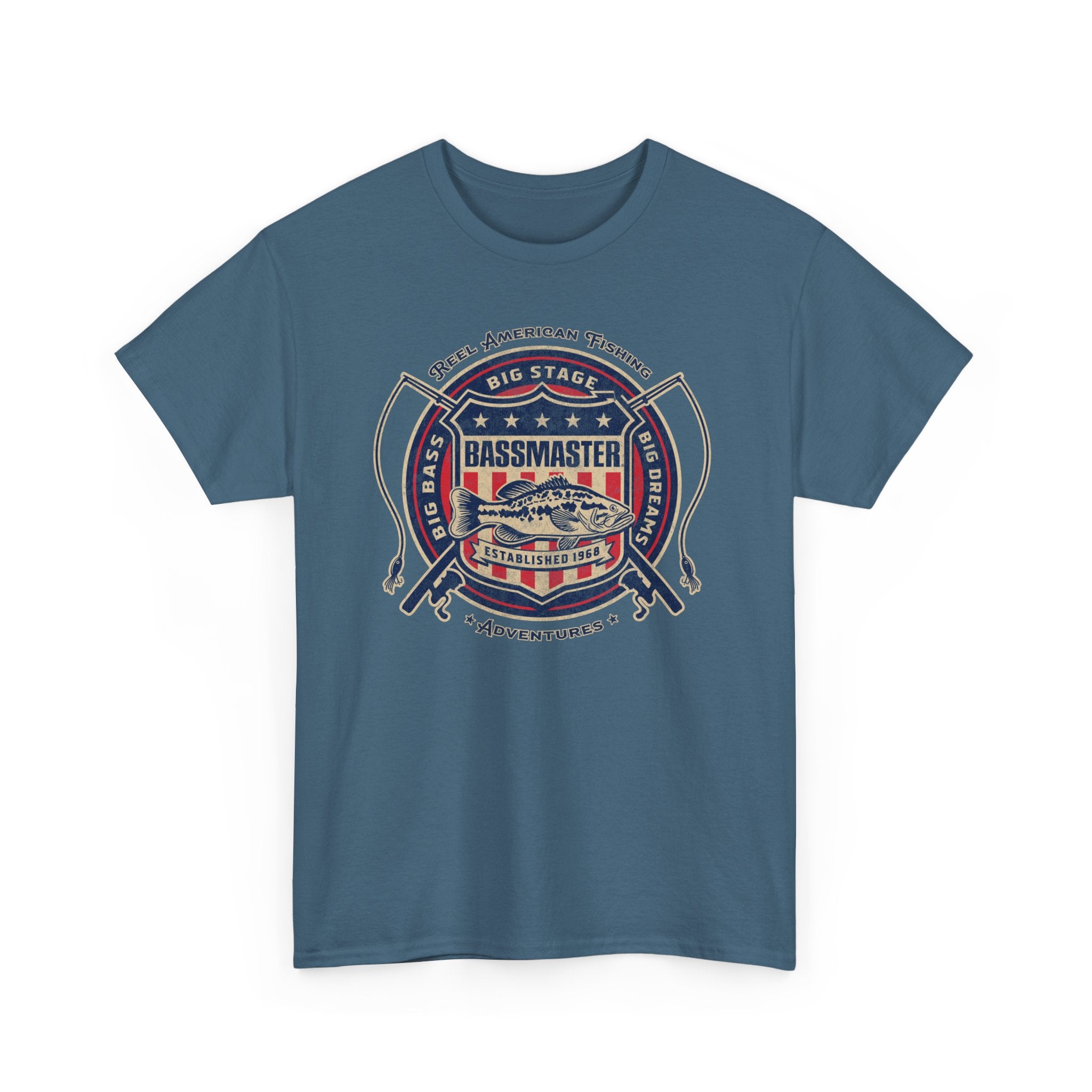 Bassmaster Reel American Fishing Tee