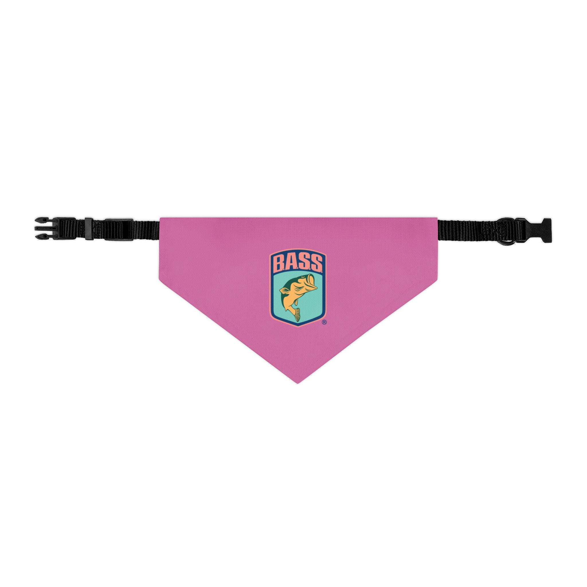 BassmastHER Pink Clip Dog Bandana