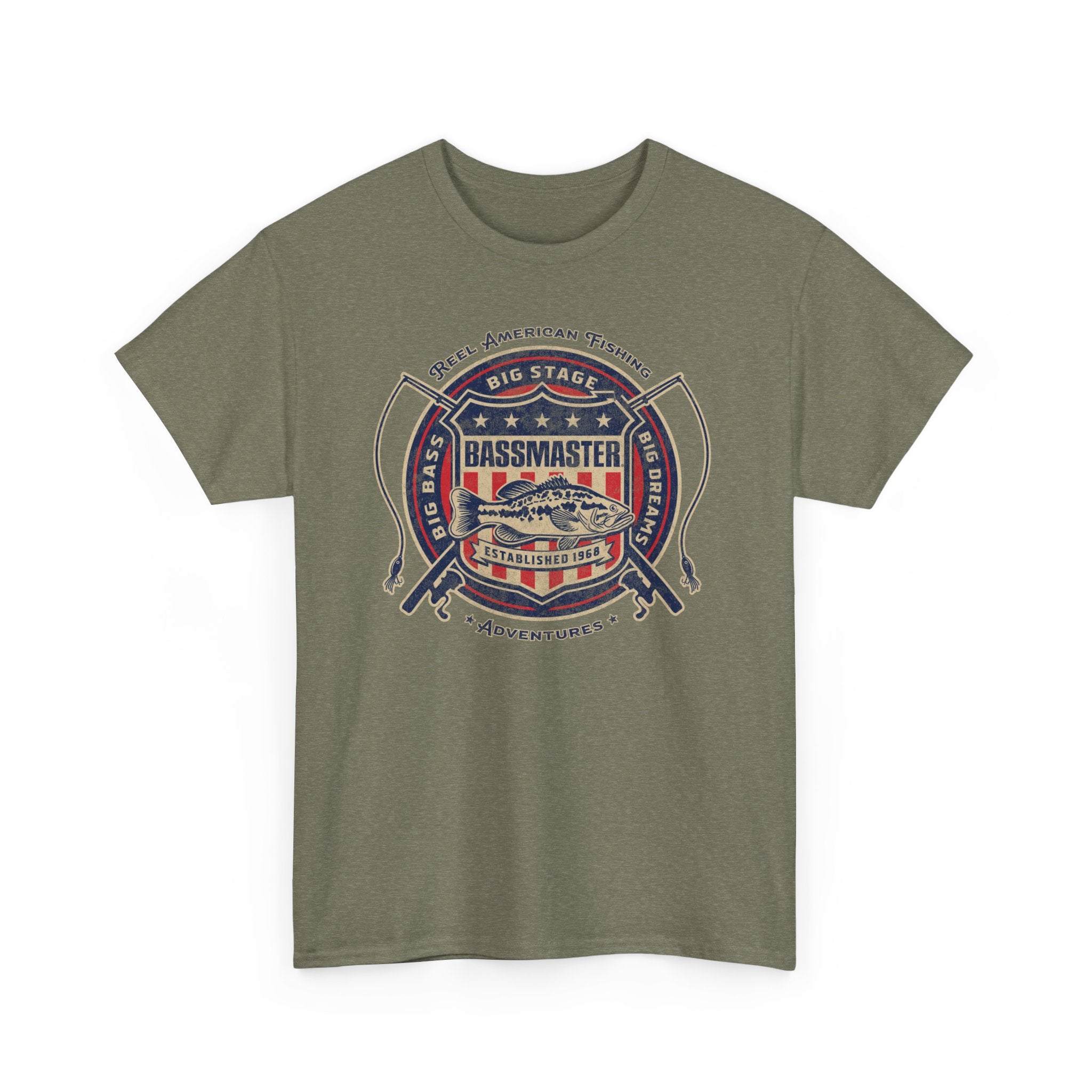Bassmaster Reel American Fishing Tee
