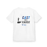 Cast for a Cause Youth Tee x Tedy's Team
