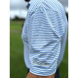 Performance Polo Shirt | Marina Blue | B.A.S.S. x COOSA COTTON
