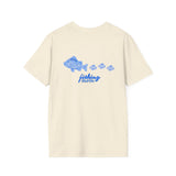 Blue Fishing Mom Tee