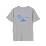 Blue Fishing Mom Tee
