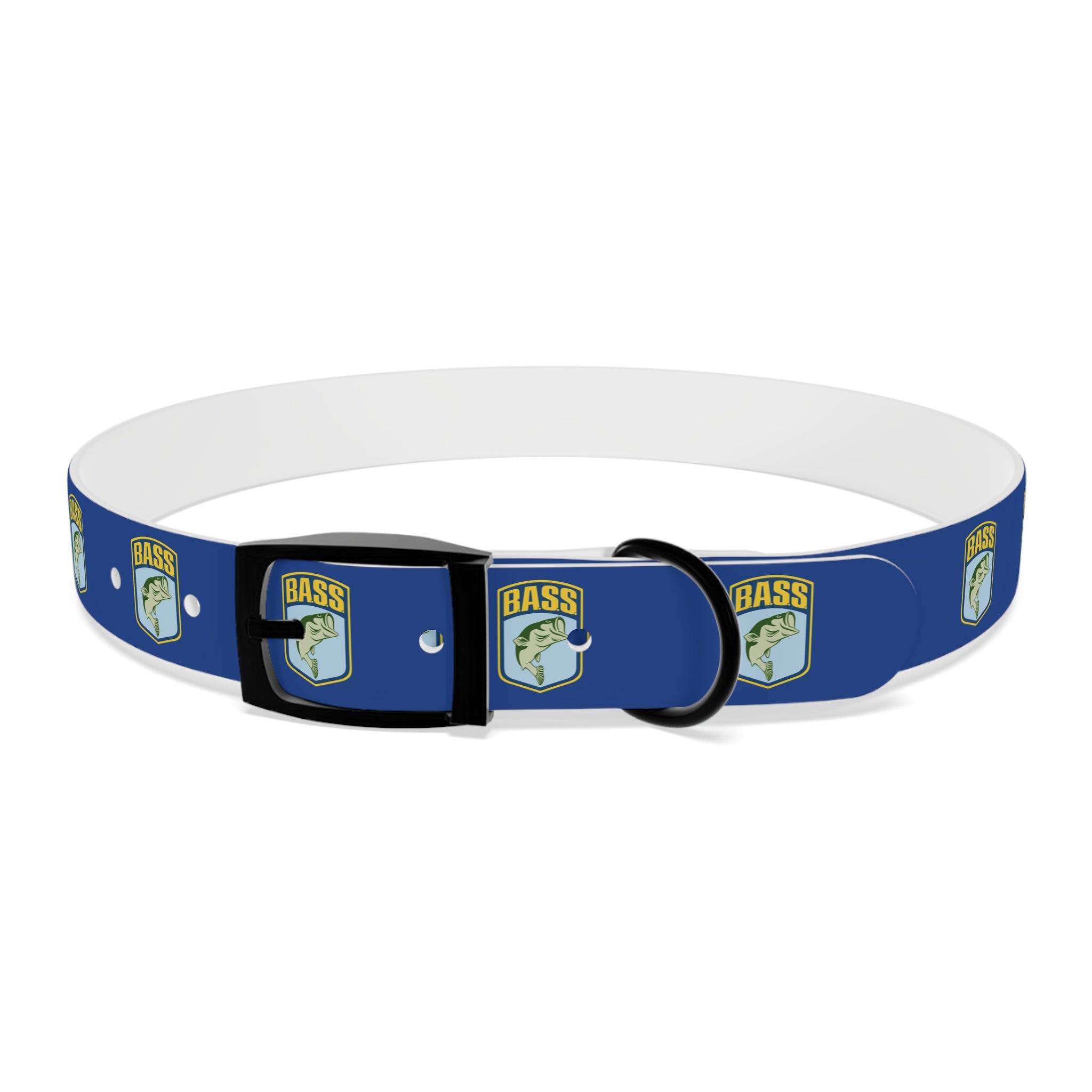 B.A.S.S. Shield Navy Dog Collar