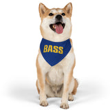 B.A.S.S. Navy Clip Dog Bandana