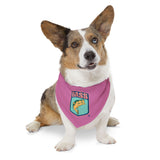 BassmastHER Pink Clip Dog Bandana