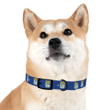 B.A.S.S. Shield Navy Dog Collar
