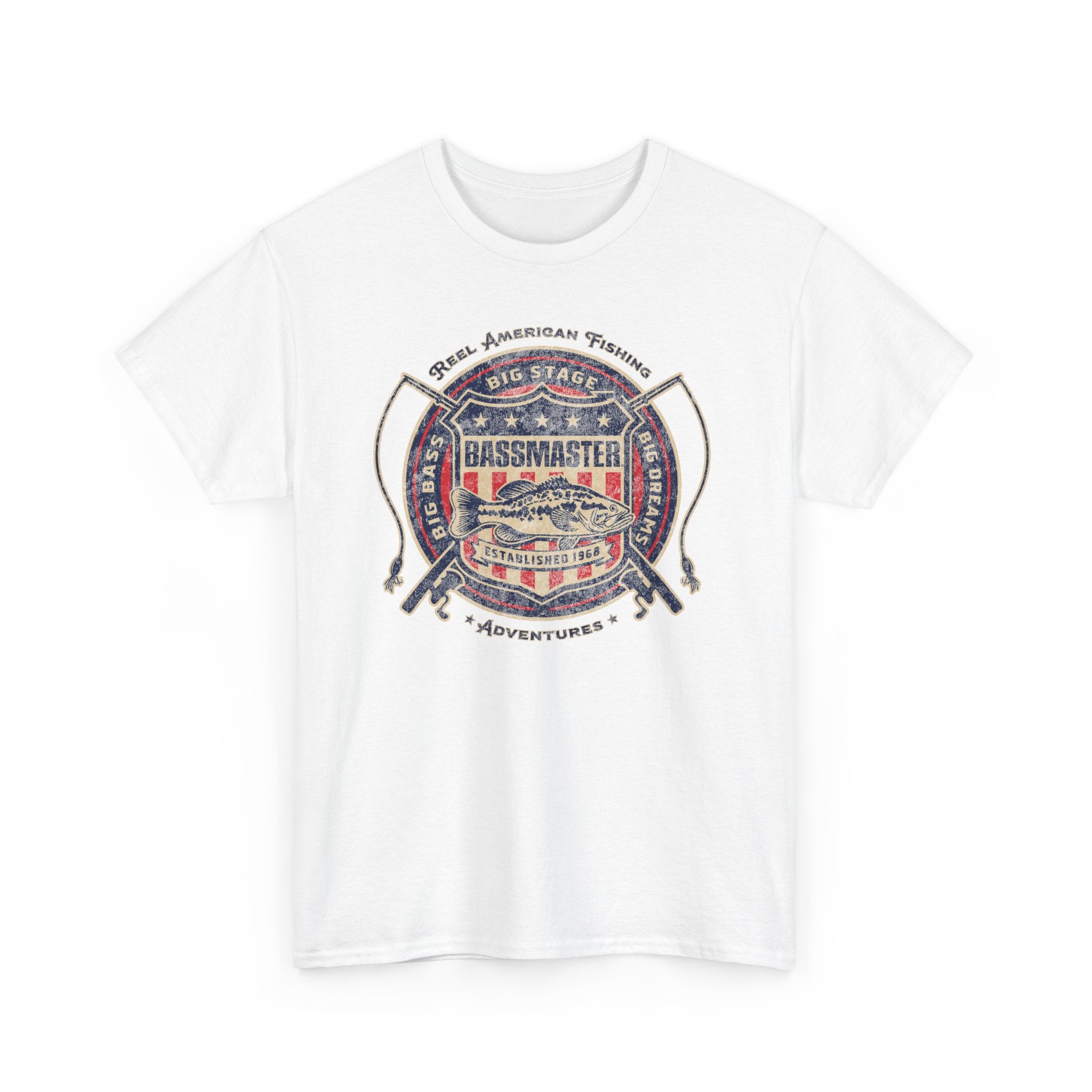 Bassmaster Reel American Fishing Tee