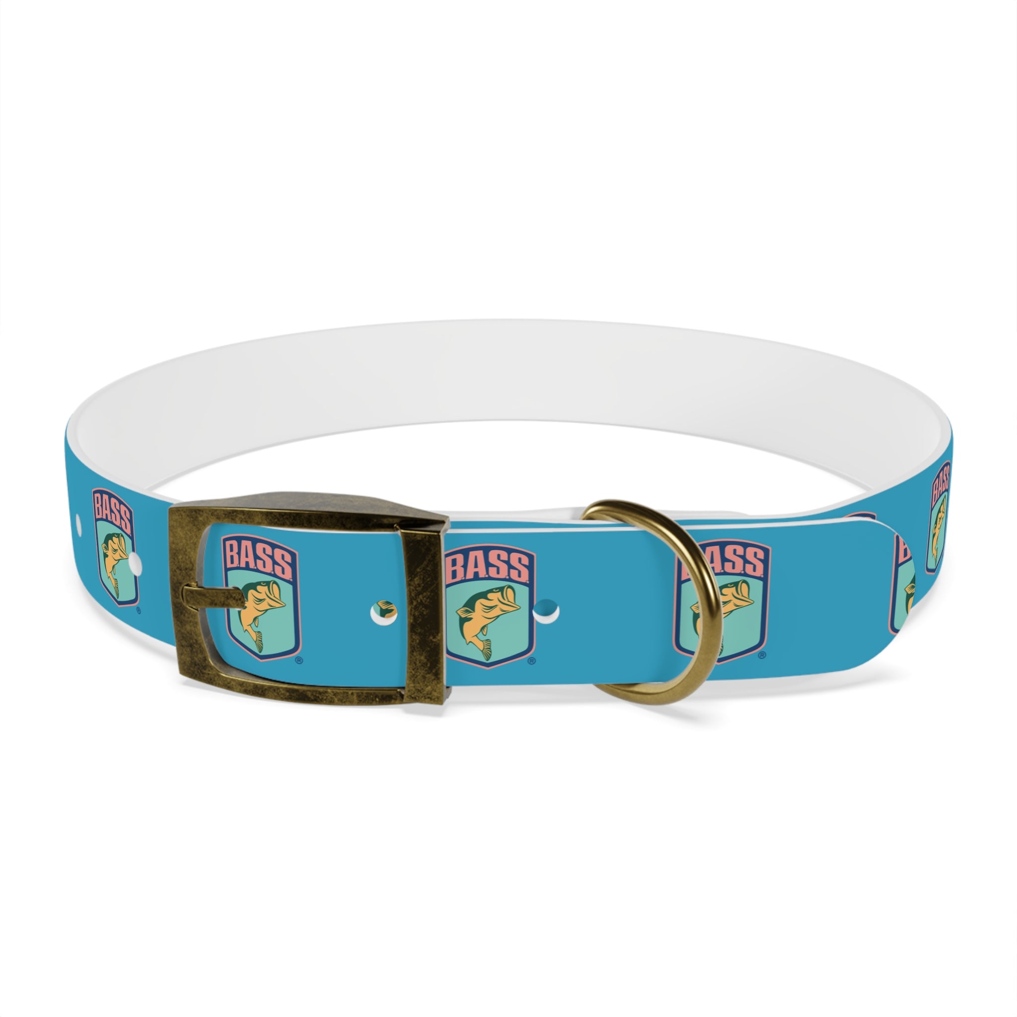 BassmastHER Turquoise Dog Collar
