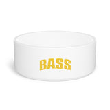B.A.S.S. White Dog Bowl
