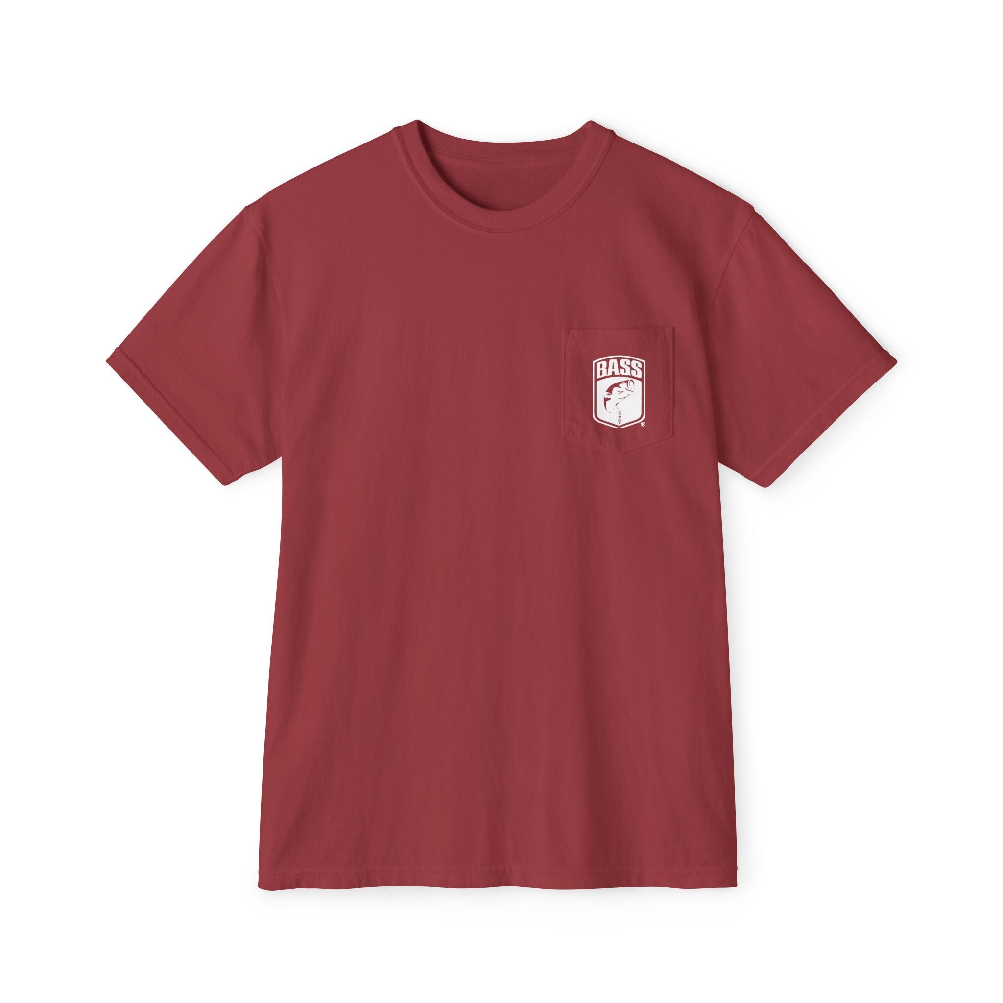 Rod, White and Blue Bass Tee