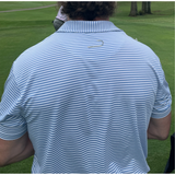Performance Polo Shirt | Marina Blue | B.A.S.S. x COOSA COTTON