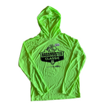 Bassmaster Classic Logo Performance Long Sleeve Hoodie Green