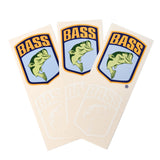 B.A.S.S Stickers - Set of 3
